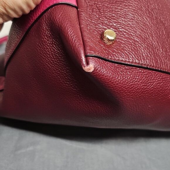 COACH TYLER PEBBLED LEATHER TOTE BAG BFPM-06-143 - Picture 8 of 11